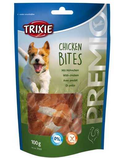 Trixie Esquisita Chicken Bits kārumi suņiem ar mājputnu gaļu 100 g