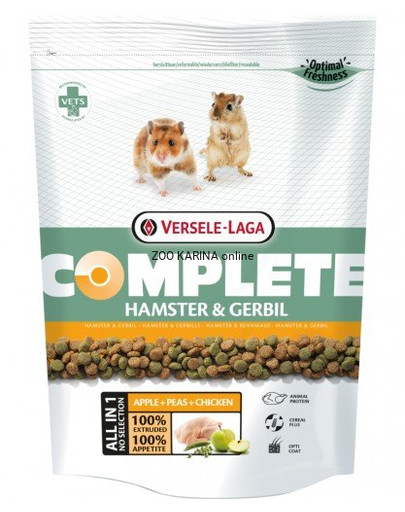 Versele Laga Complete Hamster barība kāmjiem 500 g