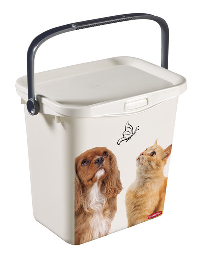 CURVER „Multiboxx“ sausų maisto produktų laikymo indas 6 l, baltas