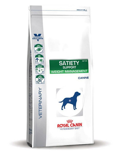 Royal Canin Dog Satiety Support veterinārā formula suņiem ar lieko svaru un aptaukošanos 6 kg