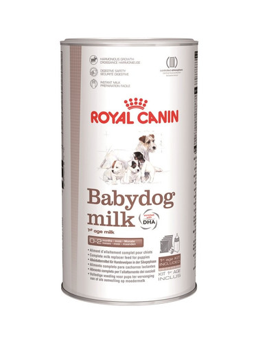 ROYAL CANIN Babydog milk 2 kg 2 kg pilnos porcijos  pieno pakaitalo šuniukams iki 2 mėnesių
