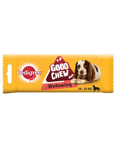 PEDIGREE košļājamās rotaļlietas ar liellopa gaļu vidēji lielu šķirņu suņiem, 88 g