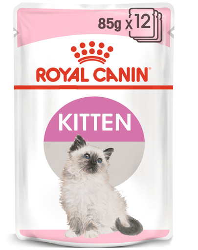 Royal Canin Kitten Instinctive in Gravy 12x85 g - konservēta barība