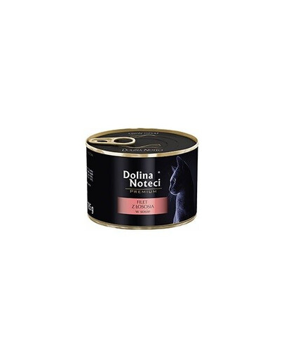 DOLINA NOTECI Premium laša fileja 185 g mitrā kaķu barība