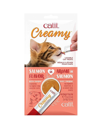 CATIT Skanėstas putėsiai katėms su lašiša 75 g x 5 vnt