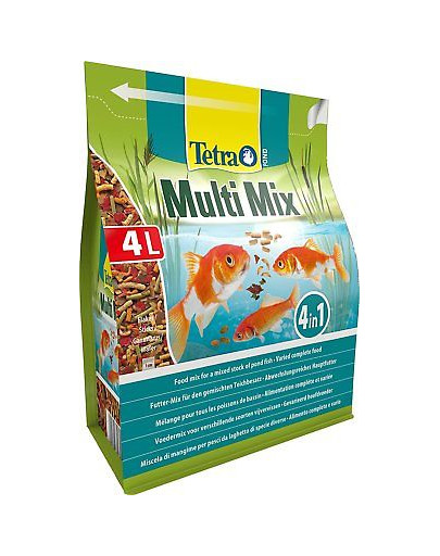 TETRA Pond Multi Mix 4 l pamatbarība dīķu zivīm