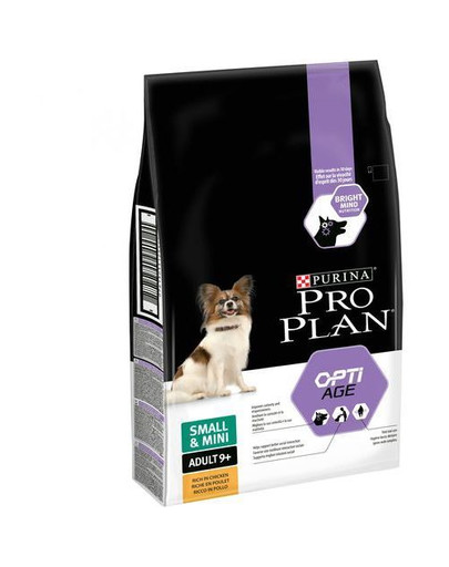 PURINA Pro Plan Dog OptiAge pieaugušiem 9+ maziem & miniatūriem 7 kg