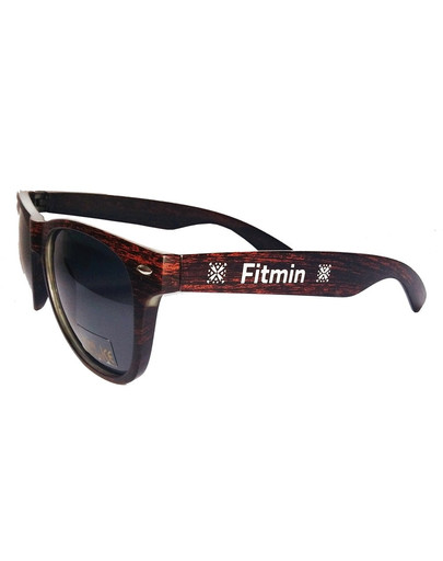 FITMIN saulesbrilles ar zīmola logo