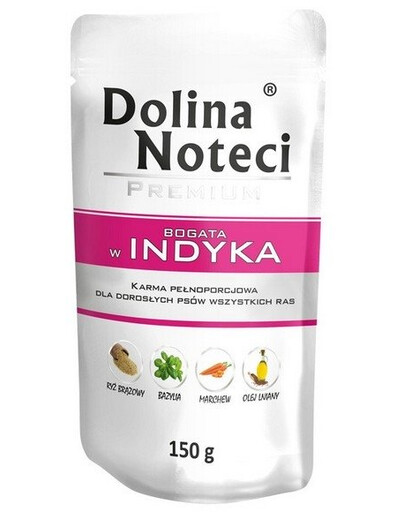 DOLINA NOTECI Premium Bohatá na krůtí maso 150g