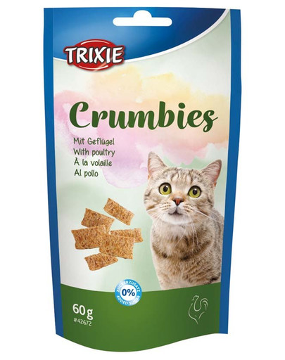 TRIXIE Crumbies skanėstas katėms su paukštiena ir taurinu, 60 g