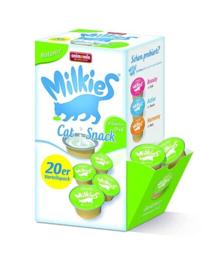 ANIMONDA Milikies pienas katei su vit. D+E 20 x15g