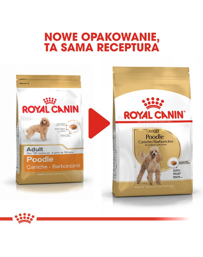 ROYAL CANIN Poodle adult 3 kg sausā barība pieaugušiem miniatūrajiem pūdeļiem