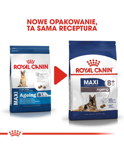 ROYAL CANIN Maxi ageing 8+ 3 kg sausā barība pieaugušiem suņiem no 8 gadu vecuma, lielām šķirnēm
