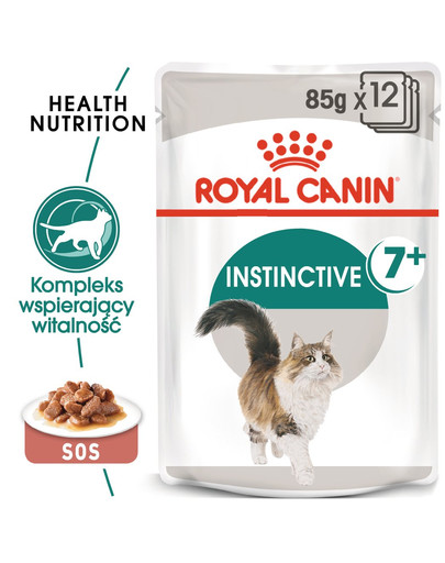 ROYAL CANIN Instinctive 7+ konservai padaže 85 g