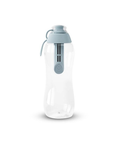 DAFI Pudele ar ūdens filtru 0,3 l tērauda krāsā, ar filtru