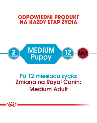 ROYAL CANIN Medium Puppy 10x140 g