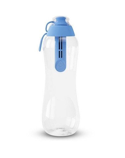 DAFI Pudele ar ūdens filtru 0,5 l zilā krāsā, ar filtru