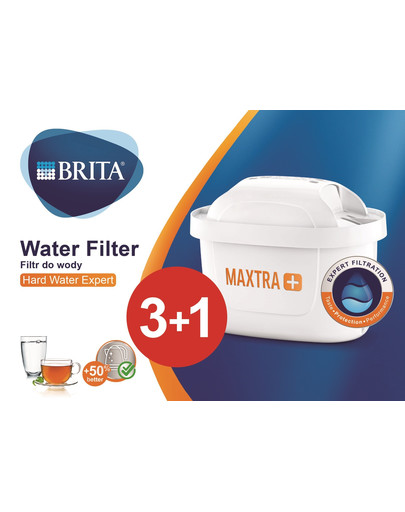 BRITA rezerves filtri Hard Water Expert 3+1 gab.