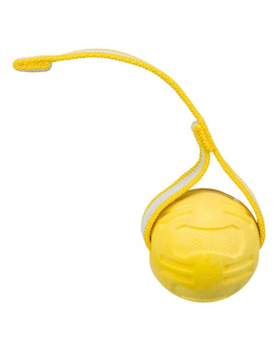 TRIXIE bumbiņa ar virvi kucēnam Sporting TPR 6 cm/20 cm