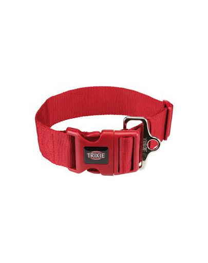 TRIXIE kakla siksna Premium XXL, M–L: 40–60 cm/50 mm, sarkanā krāsā