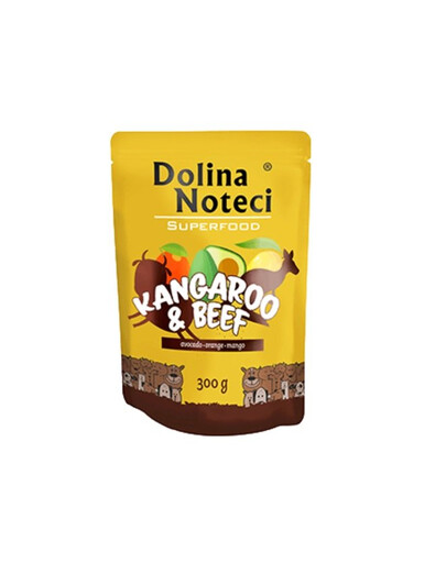 DOLINA NOTECI SuperFood Ķenguru un liellopu gaļa 300 g