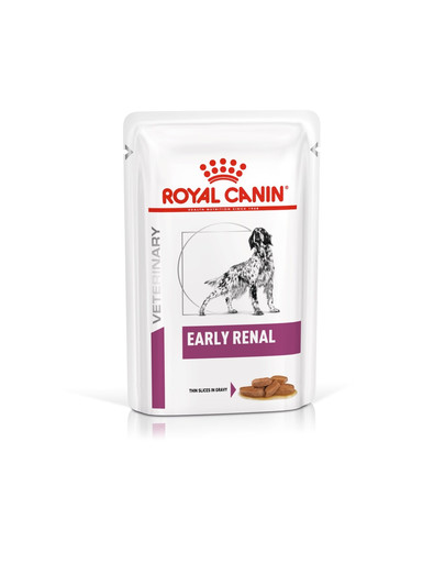 ROYAL CANIN Dog Early Renal 12 x 100 g mitrā barība suņiem ar nieru problēmām