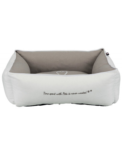 TRIXIE guļvieta Pet's Home bed 80 × 60 cm pelēka-brūna