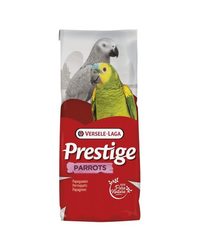 VERSELE-LAGA Prestige Parrots D 15 kg barība lieliem papagaiļiem, liels saulespuķu saturs