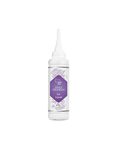 OVER ZOO Dogs Premium Ear Liquid 125 ml līdzeklis ausīm