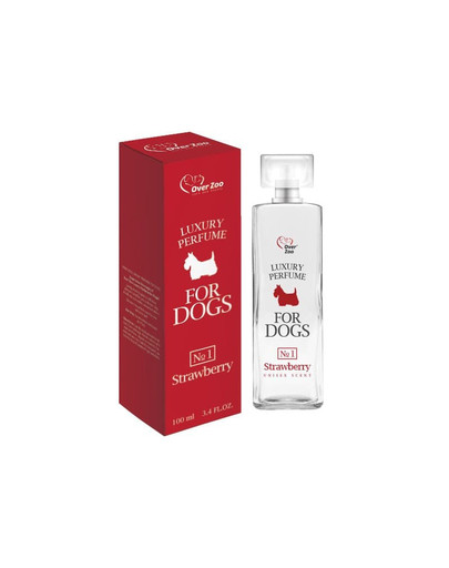 OVER ZOO Suņu smaržas ar zemeņu aromātu 100 ml