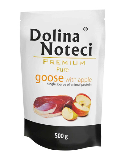 DOLINA NOTECI Premium Pure Gęś z jabłkiem 12 x 500g