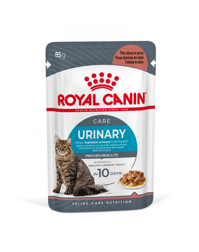 Royal Canin Urinary Care 12 X 85 g  palīdz kaķim atvieglot urinēšanu