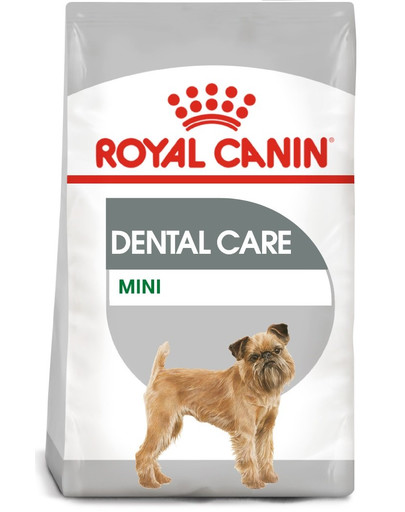 ROYAL CANIN CCN Mini Dental Care sausas maistas suaugusiesiems, mažoms veislėms, siekiant sumažinti dantų akmenų susidarymą 16 kg (2 x 8 kg)