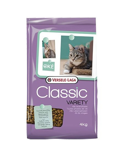 VERSELE-LAGA Katės maistas Classic cat variety 20 kg (2 x 10 kg)