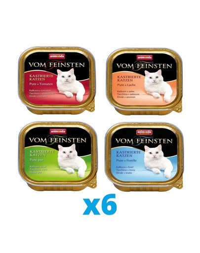 ANIMONDA Vom Feinsten skonių mišinys 24 x 100 g