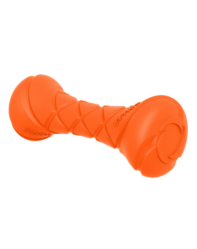 PULLER PitchDog Game barbell orange suņu rotaļlieta 7x19 cm