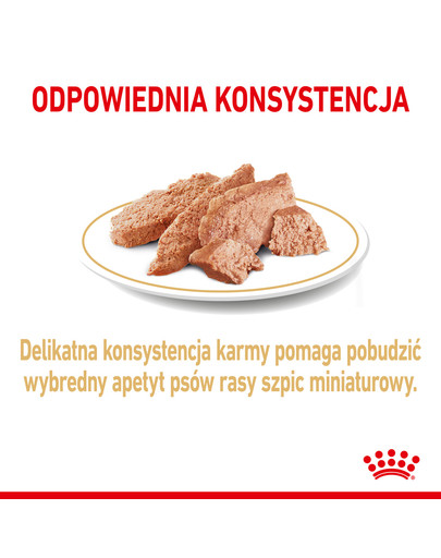 ROYAL CANIN Pomeranian Adult 85g mitrā barība, pastēte pieaugušiem punduršpiciem