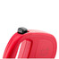 FERPLAST Flippy One Cord S Automātiskā pavada suņiem 4,5 m sarkanā krāsā