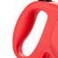 FERPLAST Flippy One Cord M Automātiskā pavada suņiem 5 m sarkanā krāsā