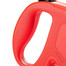 FERPLAST Flippy One Cord L Automātiskā pavada suņiem 5 m sarkanā krāsā