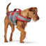 HUNTER Moss L suņu glābšanas veste 59-72cm sarkana