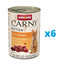 ANIMONDA Carny Kitten komplekts Liellopa un mājputnu gaļa 6 x 400 g