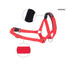 AMIPLAY Postroj pro psy nylonový pro Halter n5 rotweiller 2 cm červený