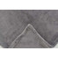 TRIXIE Junior Plīša komplekts - trusītis ar segu, 75 x 50 cm, pelēkā / lillā krāsā