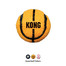 KONG Sport Balls Assorted L gumijas bumbiņas, 2 gab.