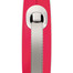 FLEXI New Comfort L Tape 5 m red automātiskā pavada, sarkana