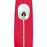 FLEXI New Comfort S Cord 5 m red automātiskā pavada, sarkana