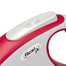 FLEXI New Comfort S Cord 5 m red automātiskā pavada, sarkana