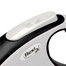 FLEXI New Comfort S Tape 5 m black automātiskā pavada, melna