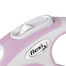 FLEXI New Comfort XS Tape 3 m rose automātiskā pavada, rozā